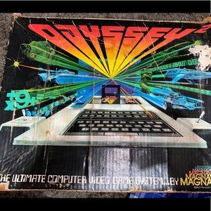 odyssey 2 computer video game system.magnavox 1978